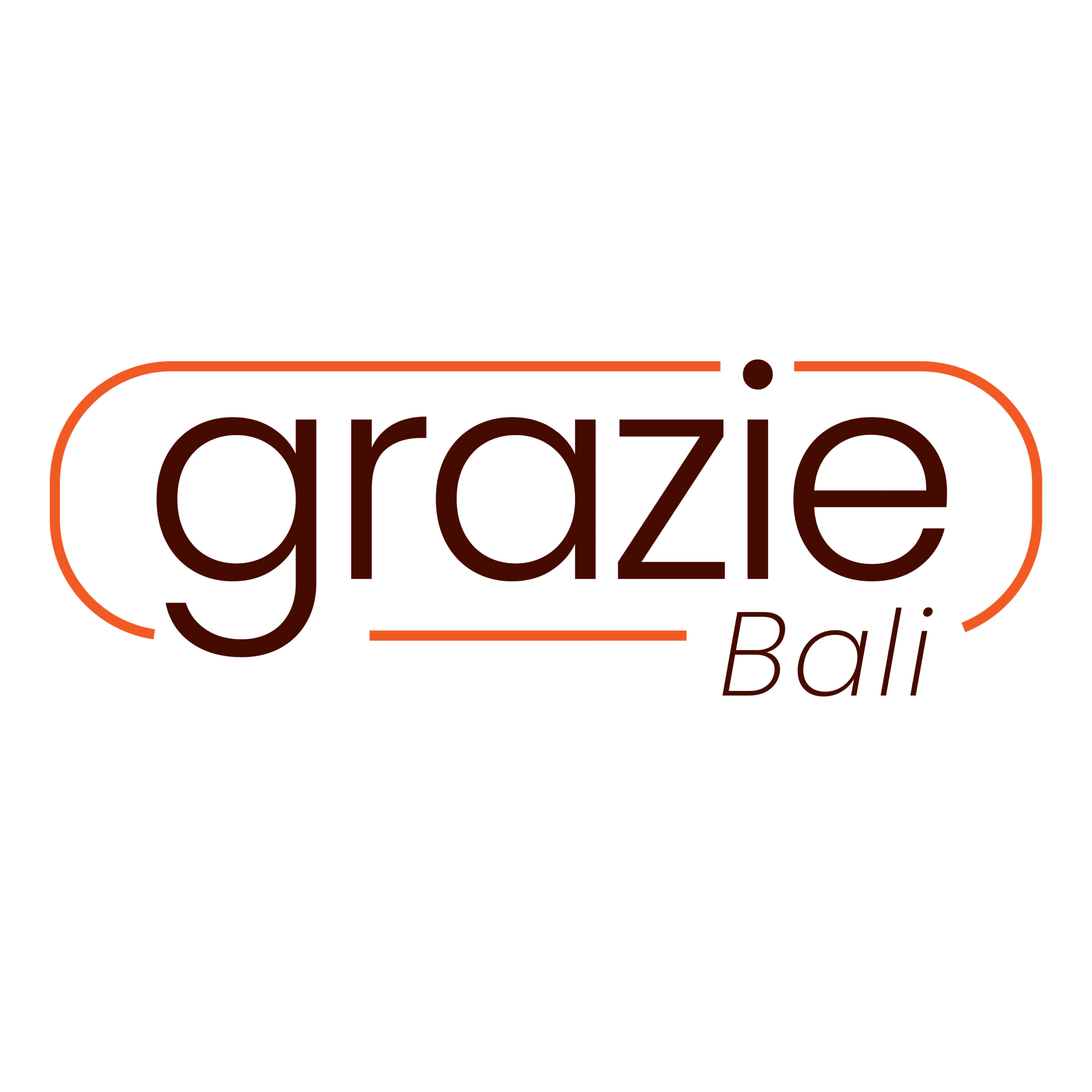 1.2 Grazie Bali - Logo Wording - Brown copy